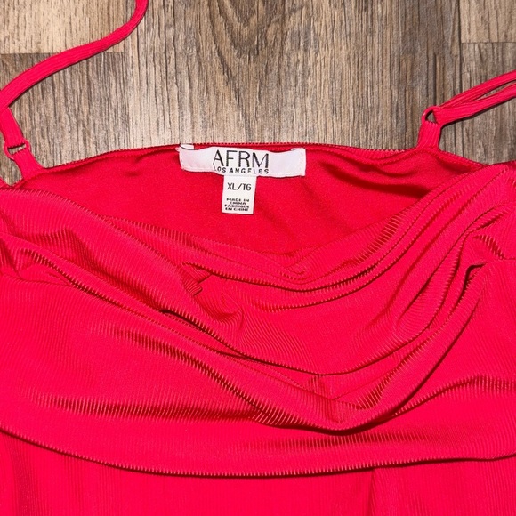 AFRM • Inez Cowl Neck Mini Dress - Picture 5 of 11